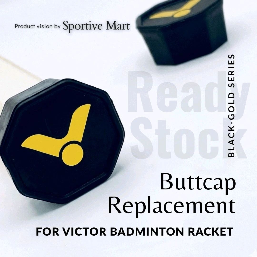 Jual [crop/ End Cap / Butt Cap Raket Badminton] Crop Print Logo | Bahan ...