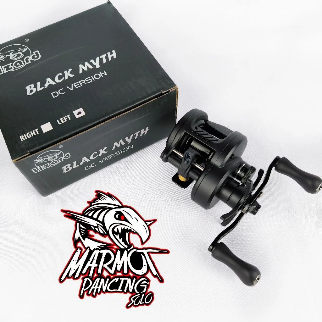 Jual Reel Bc Lizard Black Myth DC Version Handle Kiri Di Seller