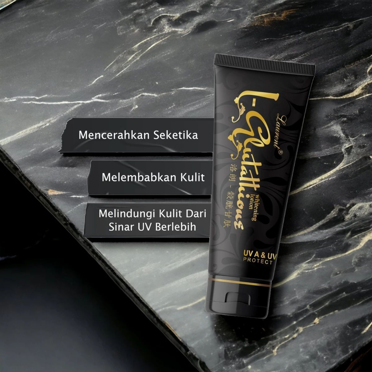 jual glutathione lotion L-glutathione + Uva & Uvb 250gr By Laurent | Body Lotion 250gr Di Seller 7dcastle - Karangpilang, Kota Surabaya Eye cream to reduce under eye shadows