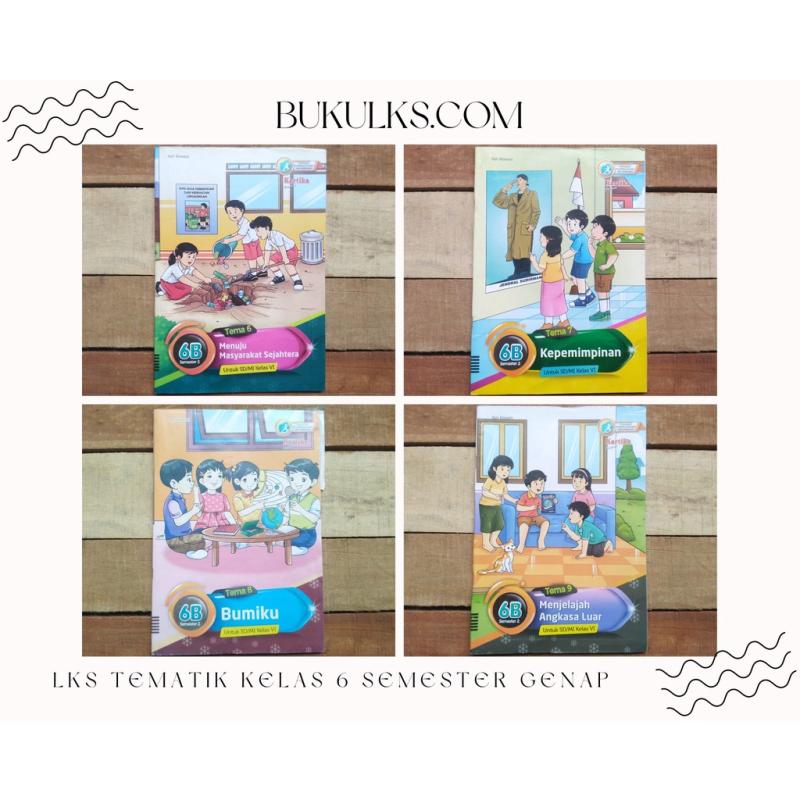 Promo Buku Tematik (kartika) _ Sd Kelas 6 Tema 6 7 8 9 _ Genap K13 ...