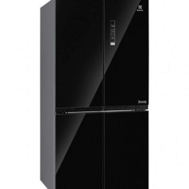 Jual KULKAS ELECTROLUX EQE6909A 622L Black Quattro French Door Fridge