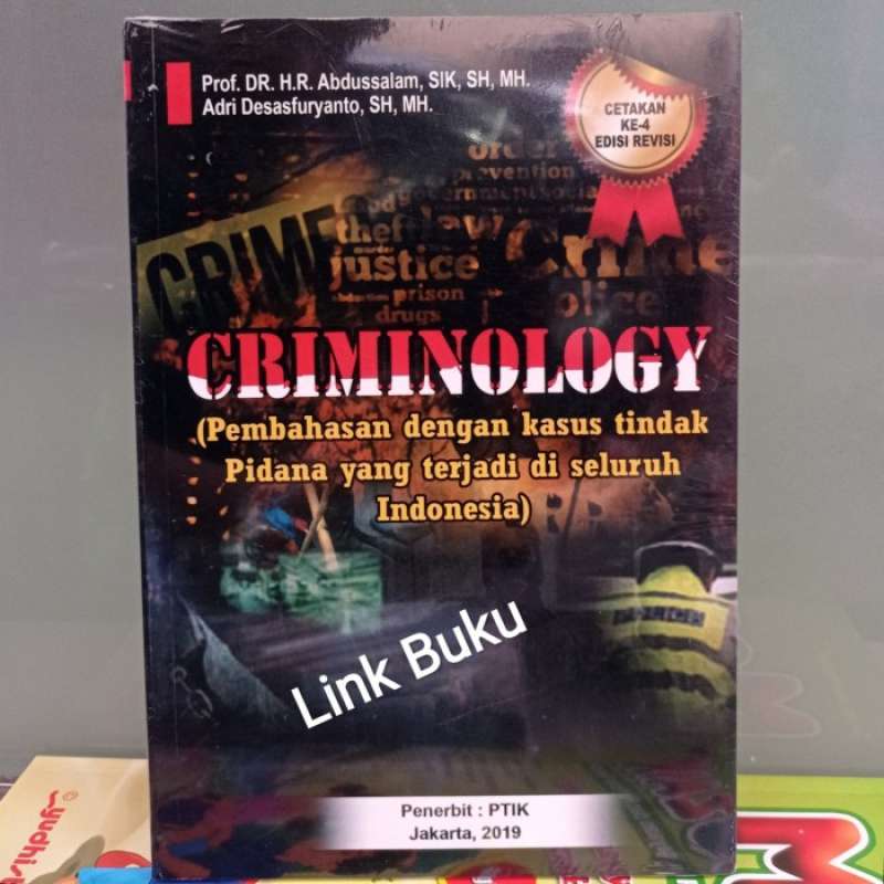 Jual Buku Criminology Edisi Revisi Abdussalam Ori Di Seller Indah