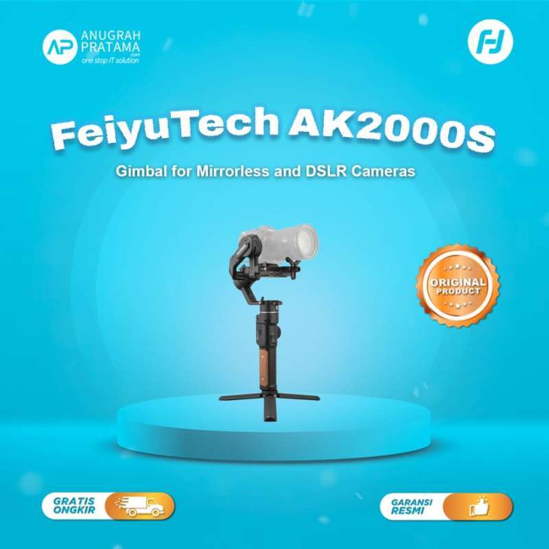 Jual Feiyutech AK2000S Gimbal Stabilizer for Mirrorless and DSLR