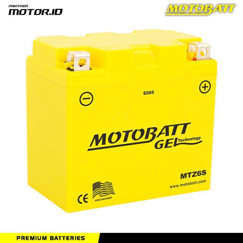 Promo AKI MOTOBATT MTZ6S AKI HONDA CBR150R PCX 150 VARIO 125/150 GSR