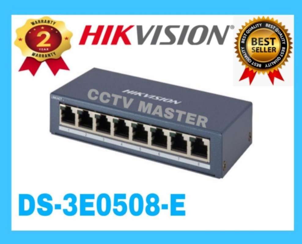 Promo SWITCH HUB GIGABIT HIKVISION DS3E0508E Diskon 23 di Seller
