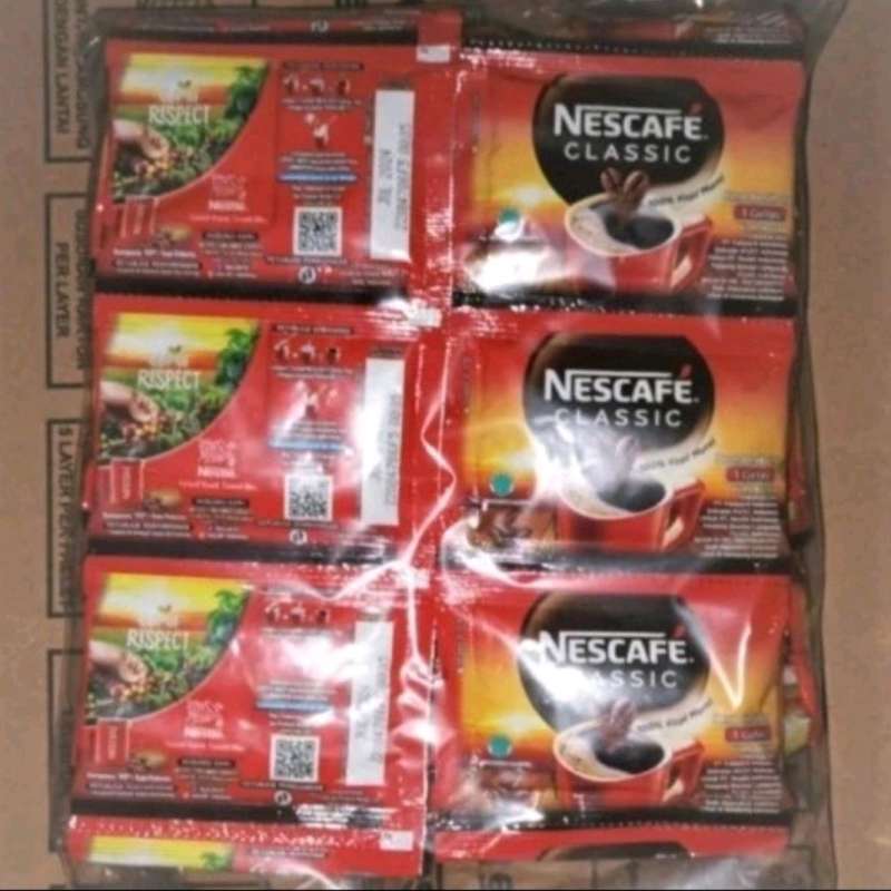 Jual Nescafe Classic Sachet isi 60 Pcs di Seller BERKAT ANUGERAH88