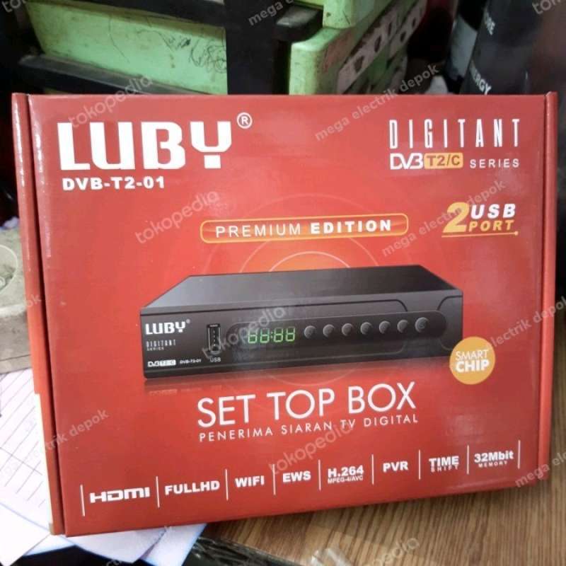 Jual STB/SET TOP BOX TV DIGITAL LUBY di Seller Emma Store Tegal