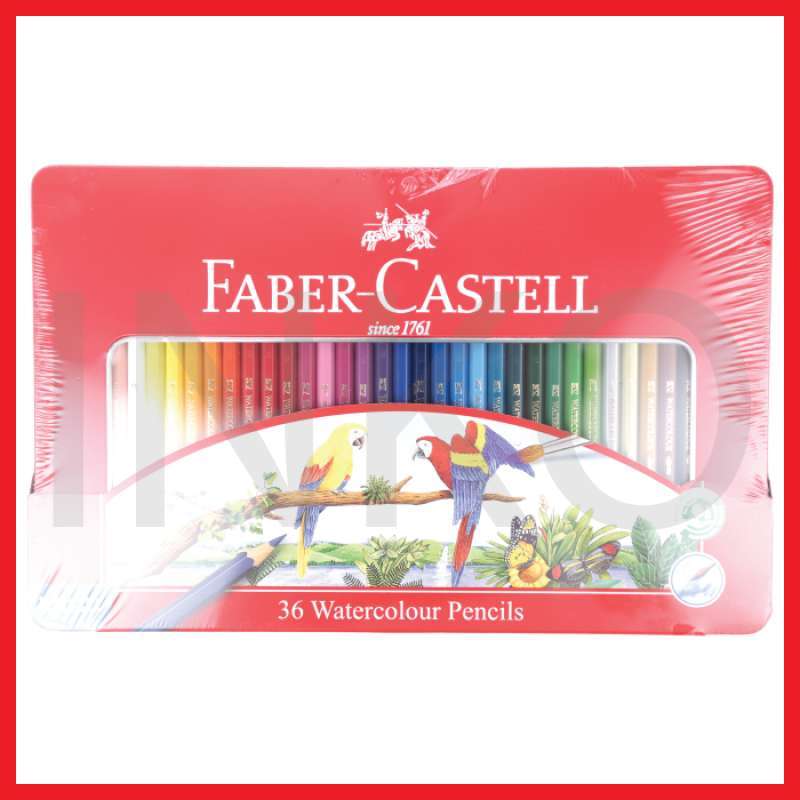 Jual FABER CASTELL CLASSIC COLOUR PENCILS IN TIN CASE 36L di Seller