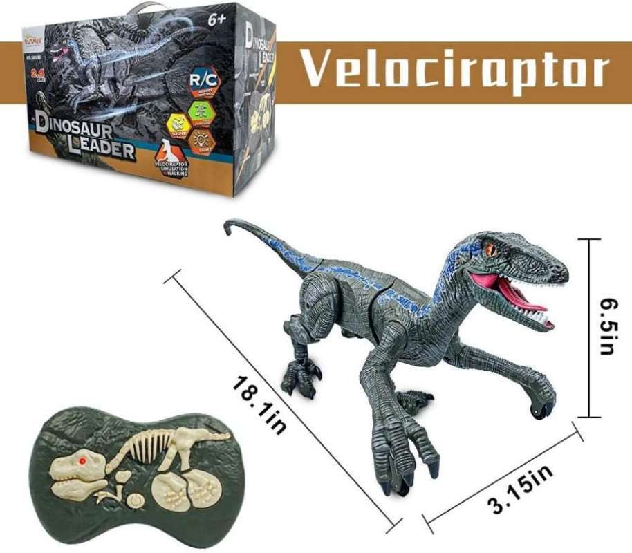 Jual Dinosaur Leader Velociraptor Mainan Dinosaurus Remote Control Di Seller Gunpla Town Malang