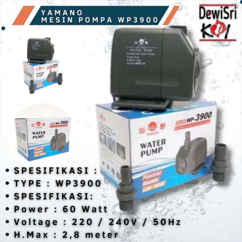 Promo Pompa Celup Yamano Wp 3900 Water Pump Media Sirkulasi Aquarium