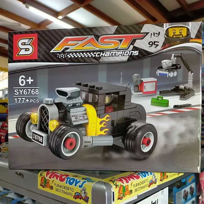 Jual Brick Sy 6768 Fast Furious Ford Mobil Balap Di Seller Vino Toys ...