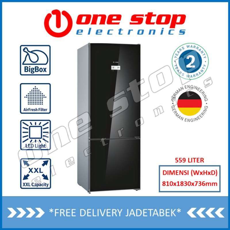 Jual [GARANSI RESMI] BOSCH KGN56LB40O Kulkas Bottom Freezer 2 Pintu