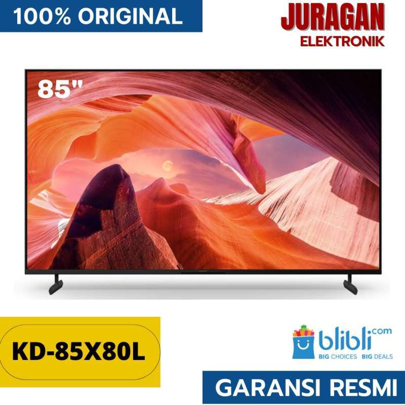 Promo Sony Bravia Kd85x80l 85x80l Led 85 Inch X80l Ultra Hd 4k Chromecast Builtin Diskon 9 Di