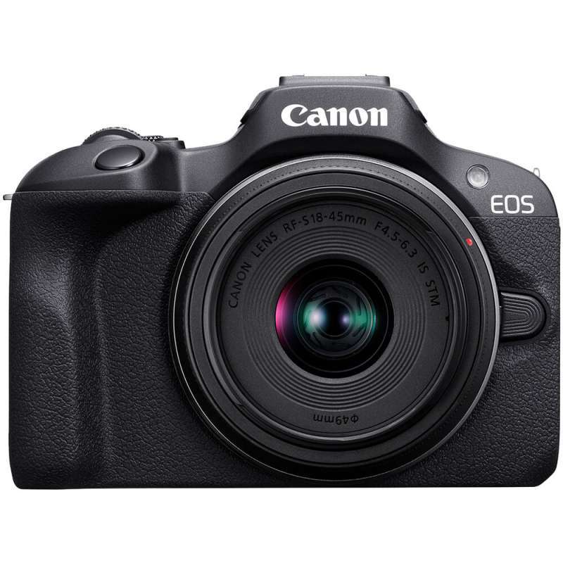 Promo Camera Canon EOS R100 Kit RF-S 18-45 IS STM Diskon 23% di Seller ...