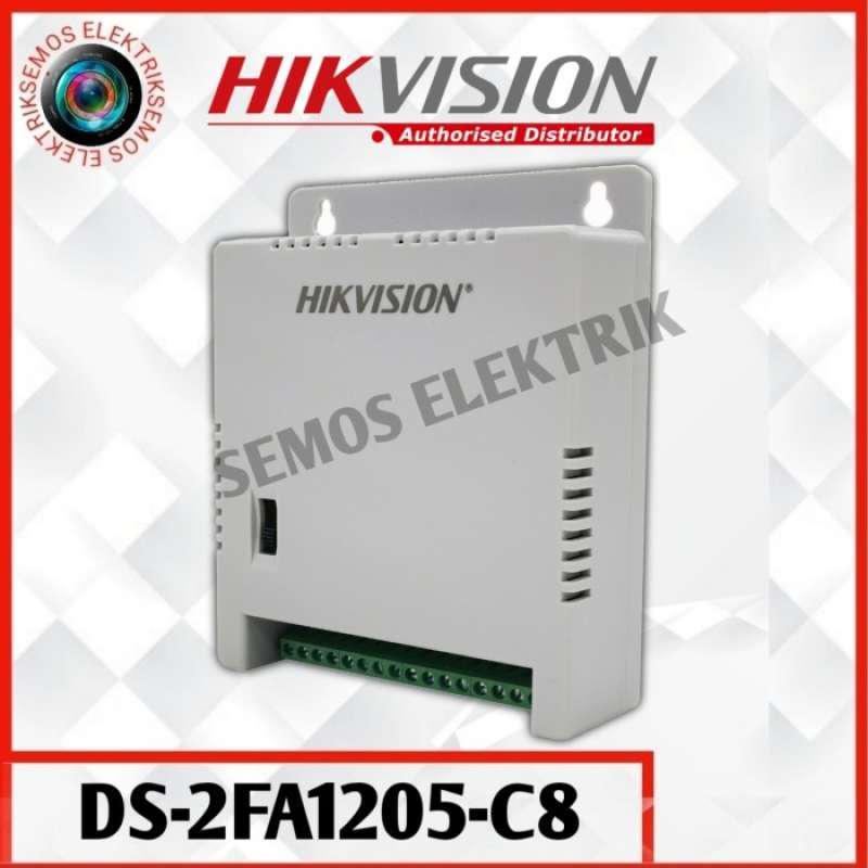Promo Power Supply Hikvision 8 Channel 60w 12 vdc / 1a DS2FA1205C8