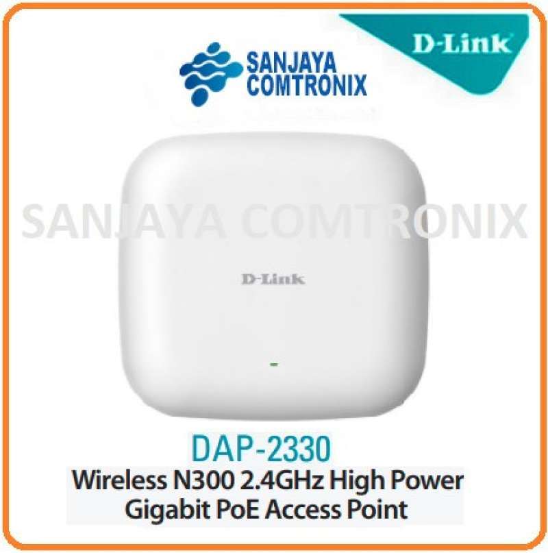 Promo DLink DAP2330 N300 High Power Gigabit PoE Access Point Ceiling