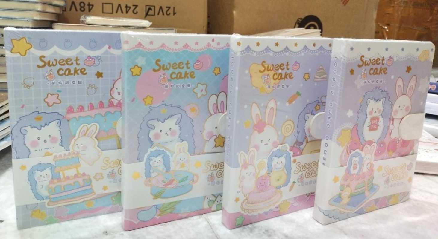 Promo Buku Tulis Tebal Sweet Cake Tebal Notebook Catatan Harian ...