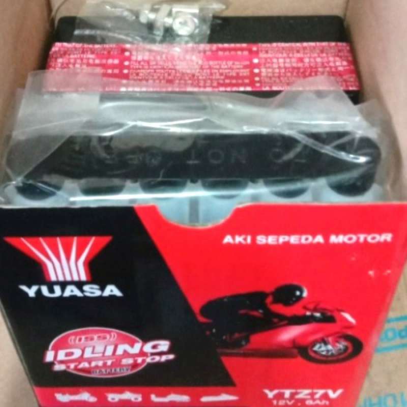 Promo Aki Yamaha AEROX -Yuasa YTZ7V Diskon 23% di Seller Rakki Store