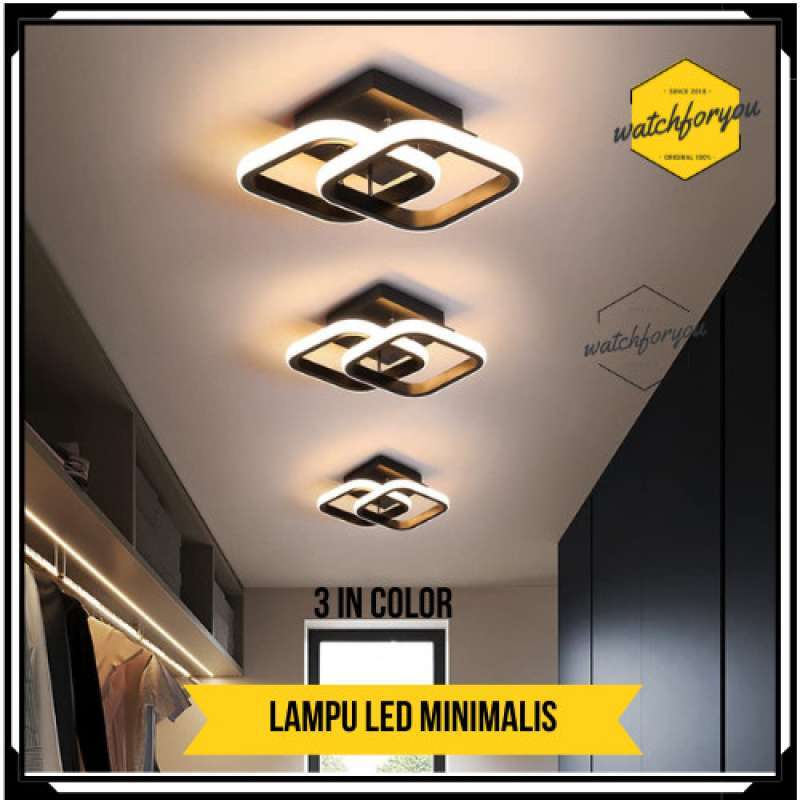 Jual Lampu Led Plafon Modern Minimalis Interior Design Lamp Cafe Rumah ...