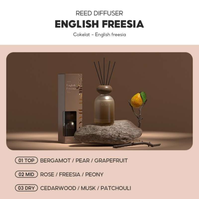 Promo KKV Alba Sol Reed Diffuser Pengharum Ruangan Aromaterapi Bunga ...