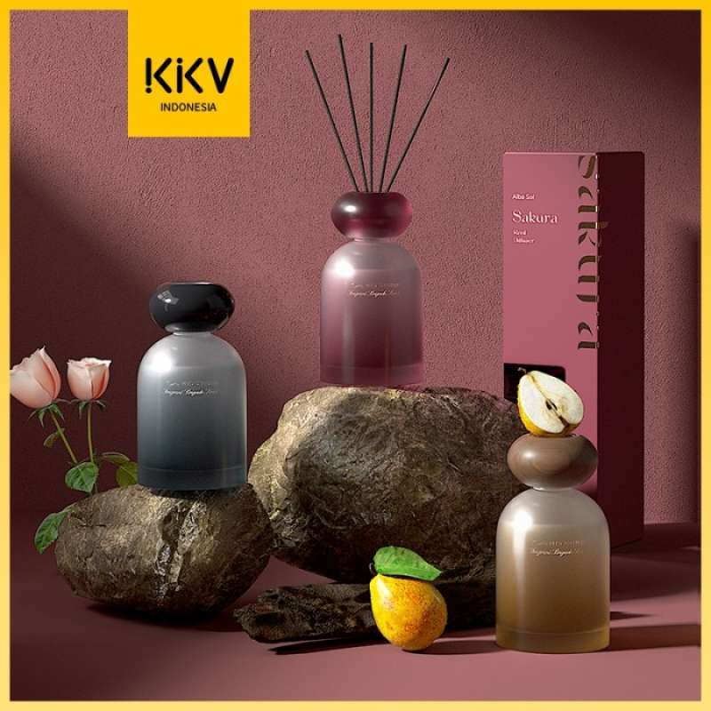 Promo KKV Alba Sol Reed Diffuser Pengharum Ruangan Aromaterapi Bunga ...