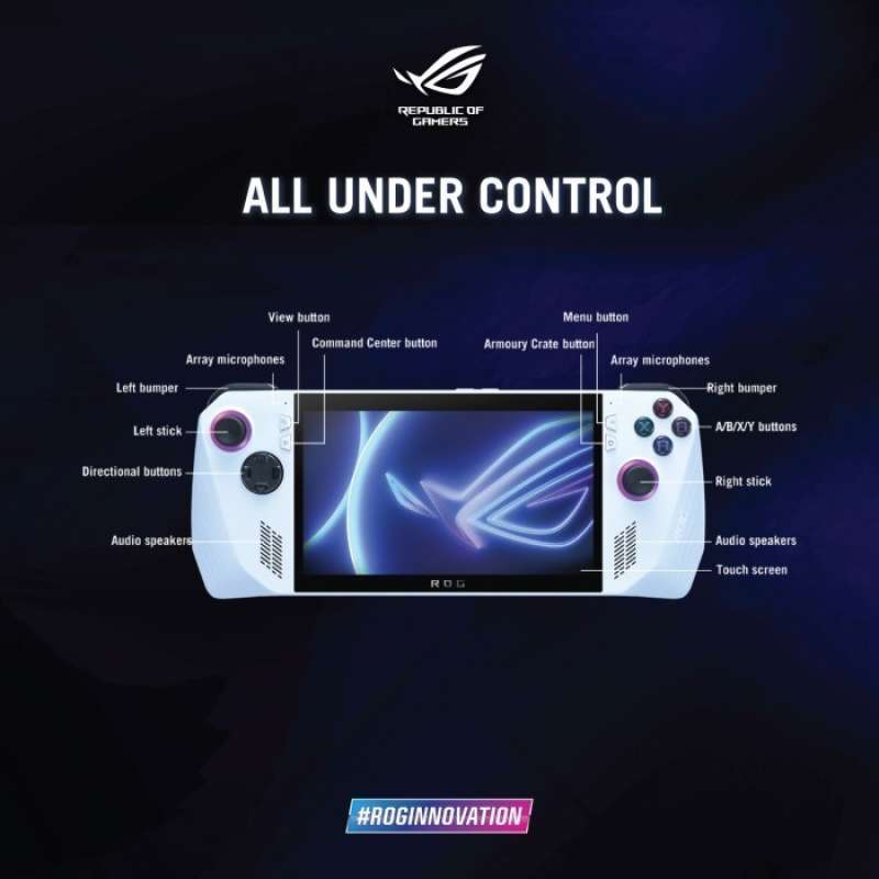 Promo Asus Rog Ally - Rc71l-r1rada2w Diskon 17% Di Seller Asus Official ...