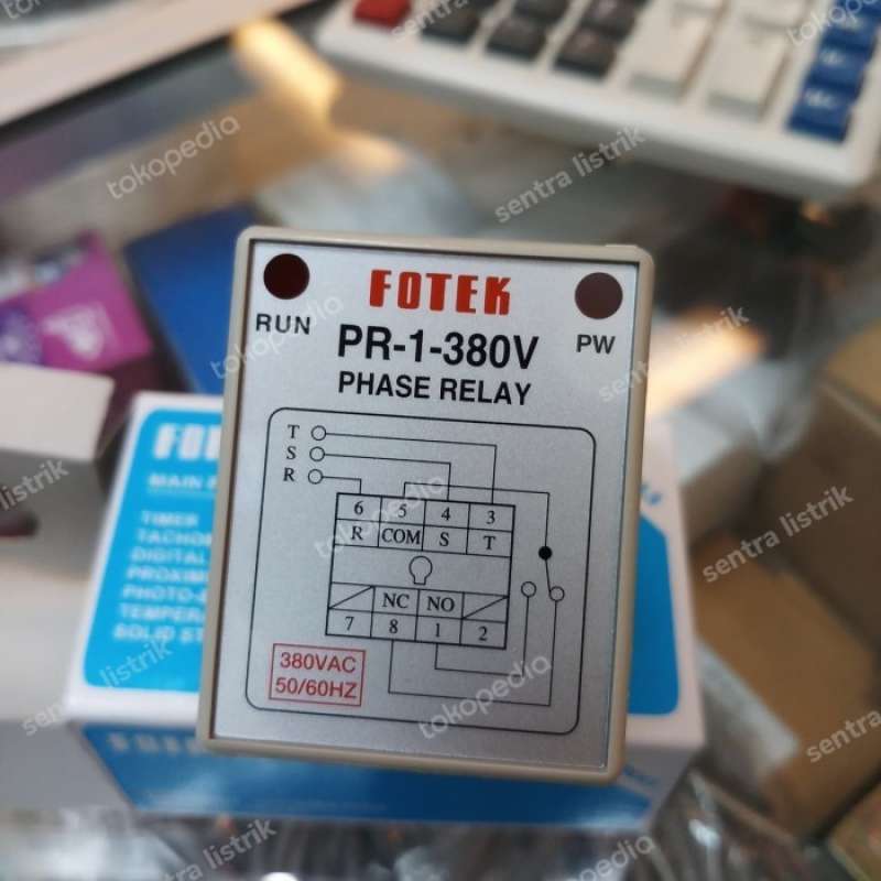 AC Voltage Relay PR-1 Phase Relay 380VAC - Original Authentic Single ...