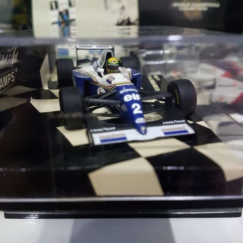 My Williams FW16 is complete A thoroughly enjoyable build and a tribute to the late great Ayrton Senna
