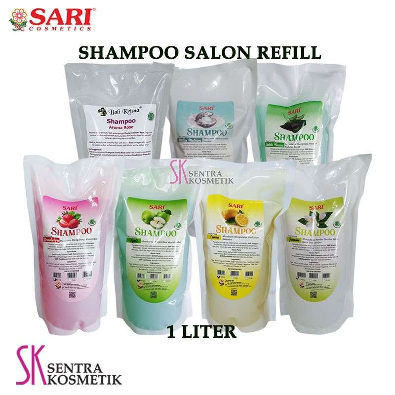 Jual SARI COSMETICS SHAMPOO & CONDITIONER REFILL 1L Shampo