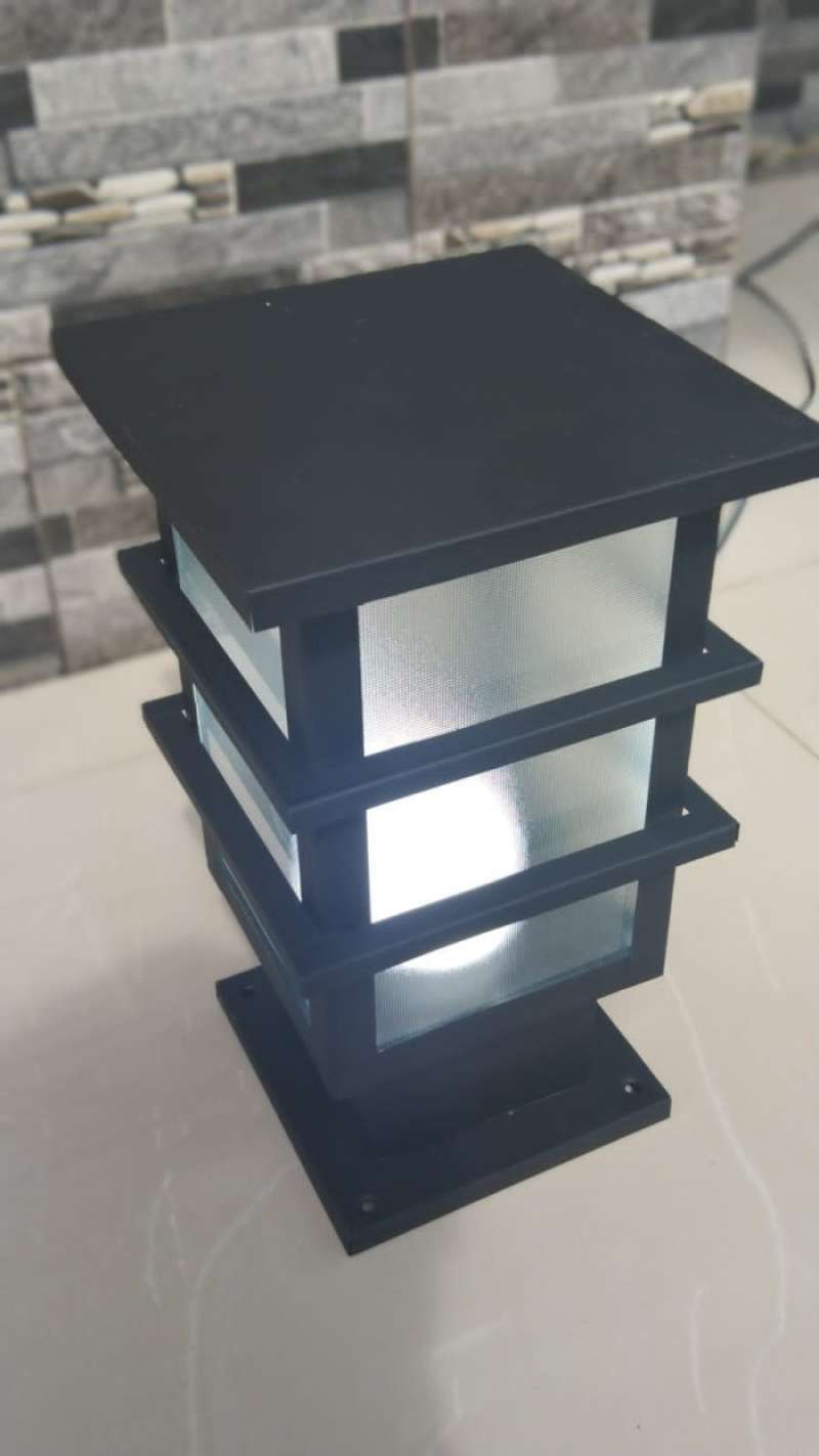 Promo LAMPU HIAS TAMAN PAGAR PILAR MINIMALIS HARGA PABRIK - PLA