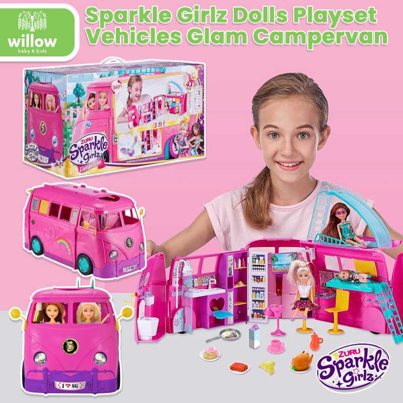 Sparkle girls camper 2025