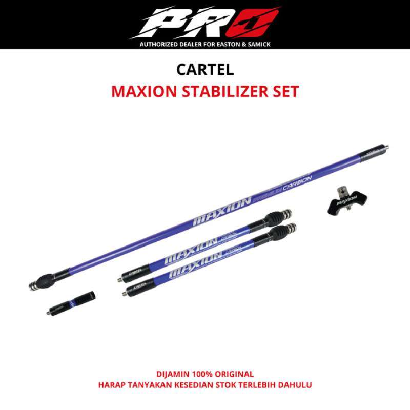 Jual Stabilizer Cartel Maxion Premium Carbon (set) Hitam Terjamin