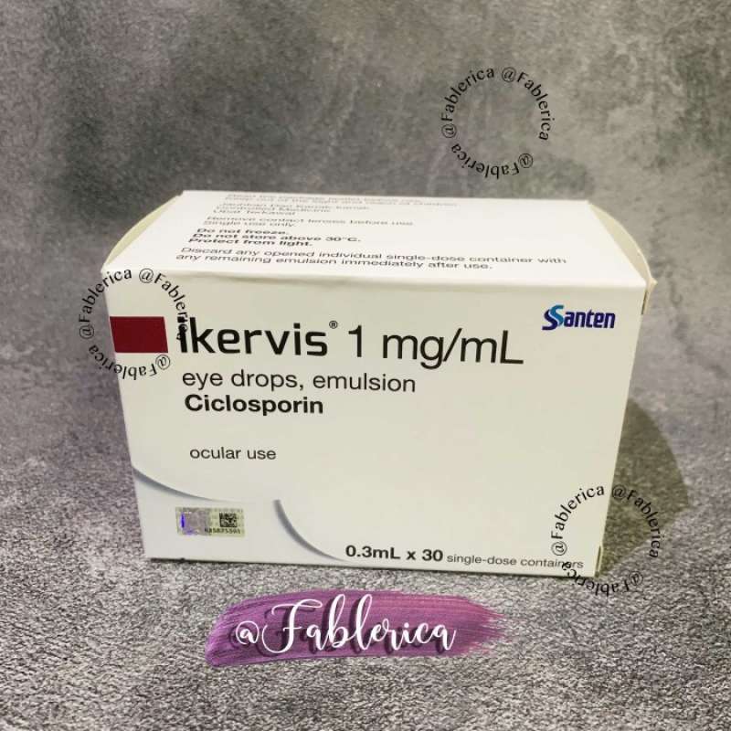 Jual Ikervis 1mg/ml Eye Drops R3WPJ * 100 ORI & READY * di Seller