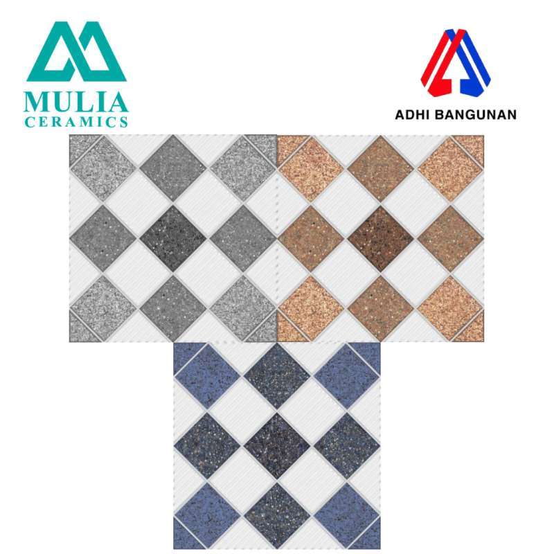 Jual Keramik Lantai Kamar Mandi 25x24 MULIA Midtown Series di Seller