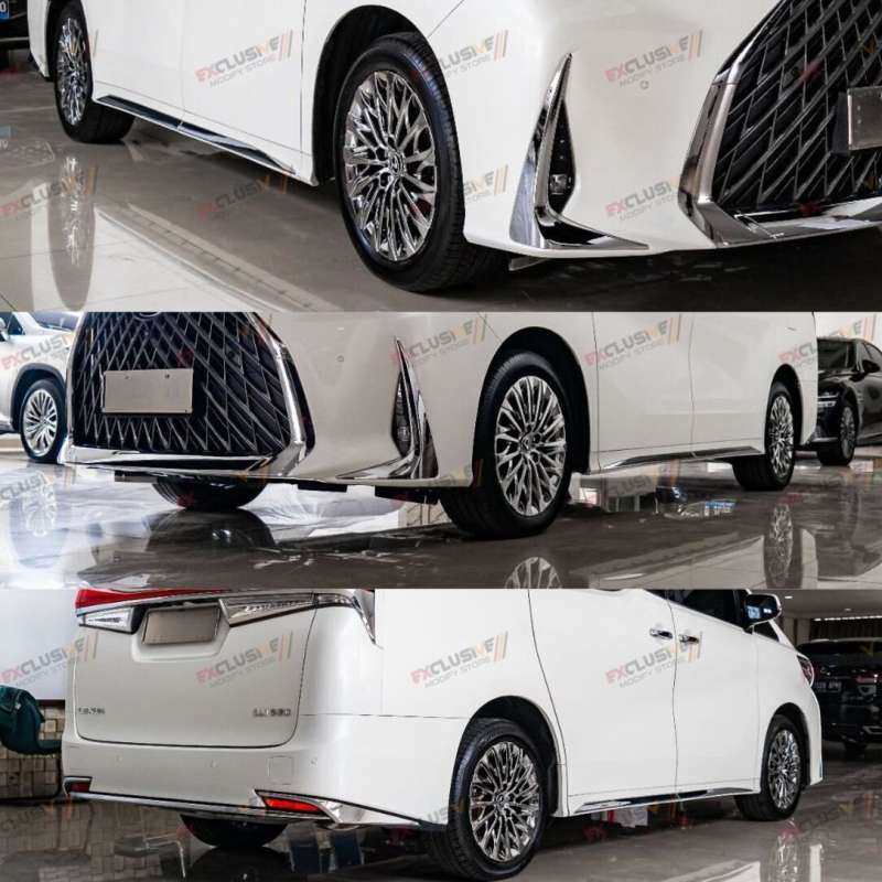 Jual LEXUS LM350H VELG R18 INCH OEM CONVERSION FROM TOYOTA ALPHARD ...