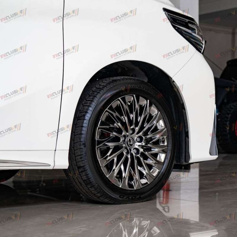 Jual LEXUS LM350H VELG R18 INCH OEM CONVERSION FROM TOYOTA ALPHARD ...
