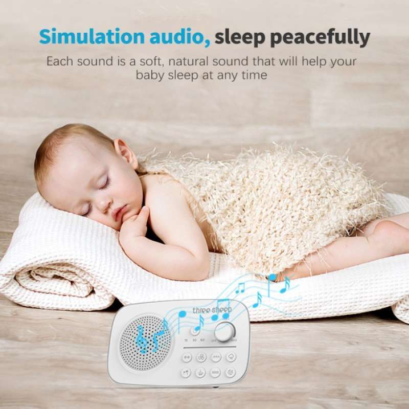 Three Sheep Calming Sound White Noise Machine Sleep Baby Shusher