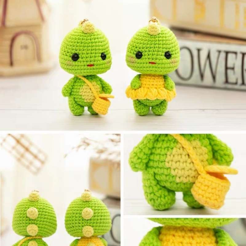 Promo Amigurumi Boneka Rajut Binatang berkostum lucu Handmade ...