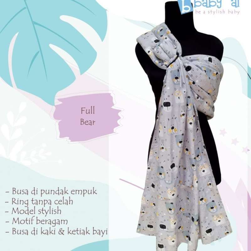 Jual Baby Al Gendongan Ring Sling Bayi Kain Panjang Full Motif Di Seller Luarbiasa Shop Harapan Jaya Kota Bekasi Blibli