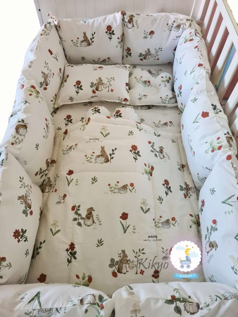 Promo Bumper Set Katun Jepang Bumper Box Bayi Komplit Katun Jepang Peter Rabbit 60x120 Multicolor Diskon 24 Di Seller Luarbiasa Shop Harapan Jaya Kota Bekasi Blibli
