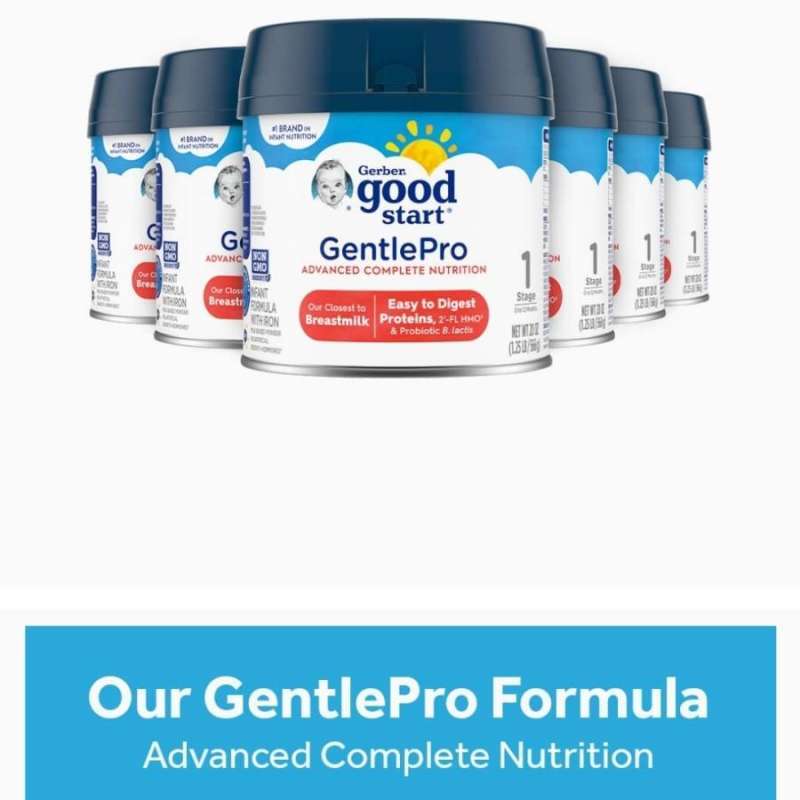 Good Start Gentle Formula 6cans,Gerber Good Start Baby Formula