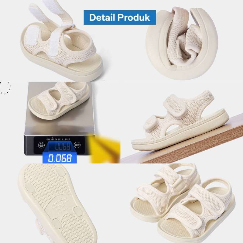 Promo Sepatu Sandal Anak Laki Laki Perempuan Kain Jala Bahan Eva Ringan ...