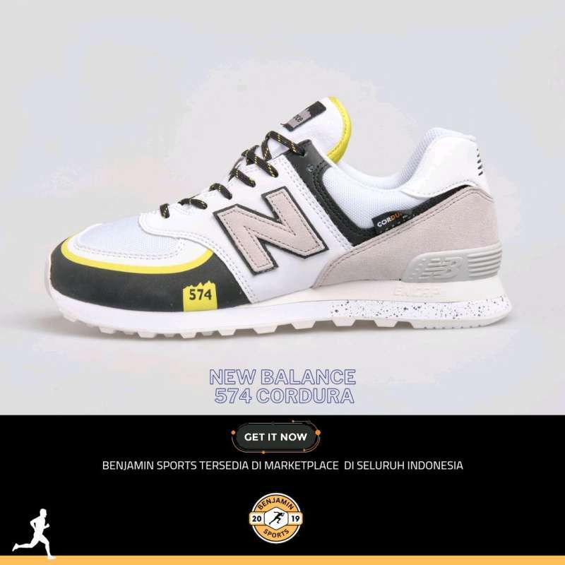 Sneakers pria New balance 574 Cordura Original