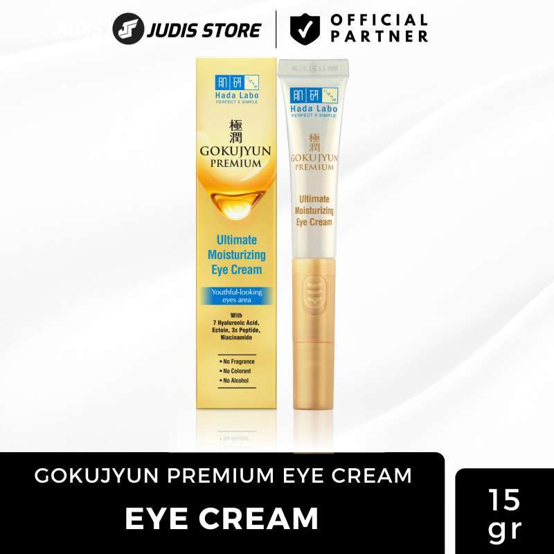 Jual Hada Labo Gokujyun Premium Ultimate Moisturizing Eye Cream 15g di