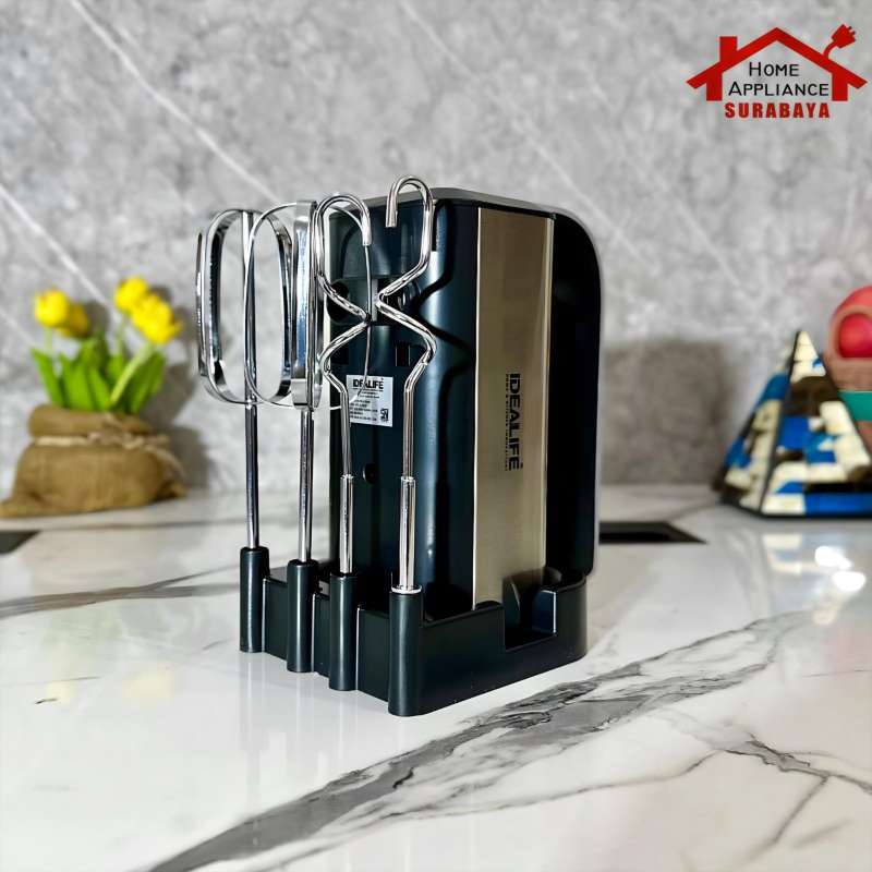 Jual IDEALIFE Hand Mixer Low Watt - Mixer Tangan Pengaduk Adonan Roti ...