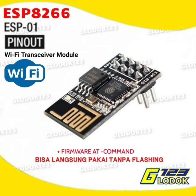 Promo Modul Esp01 Esp-01 Esp8266 Module Wifi Wireless Arduino Uno R3 ...