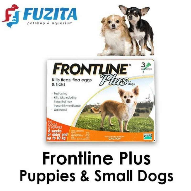 Frontline Plus Dogs and Puppies 2-10Kg Obat Kutu Anjing per TUBE