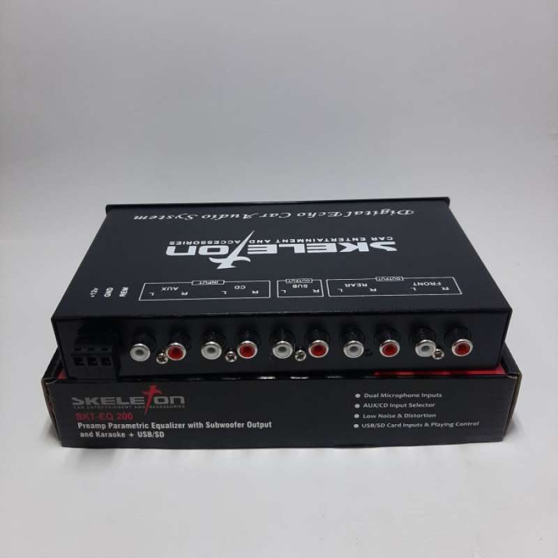 Promo Termurah Preamp Parametrik Atau Equalizer Audio System Skeleton ...
