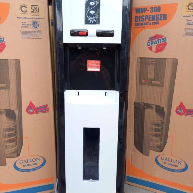 Jual Dispenser Galon Bawah Panas Dan Dingin Miyako Wdp-300 Baru
