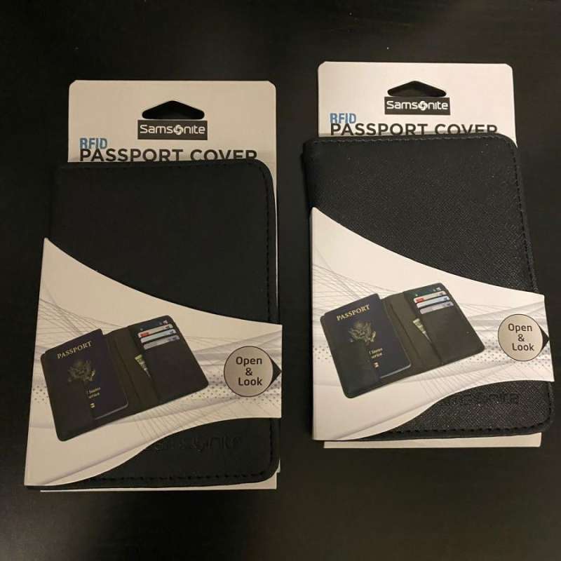 Jual Samsonite Rfid Passport Cover / Wallet 100 Original Di Seller
